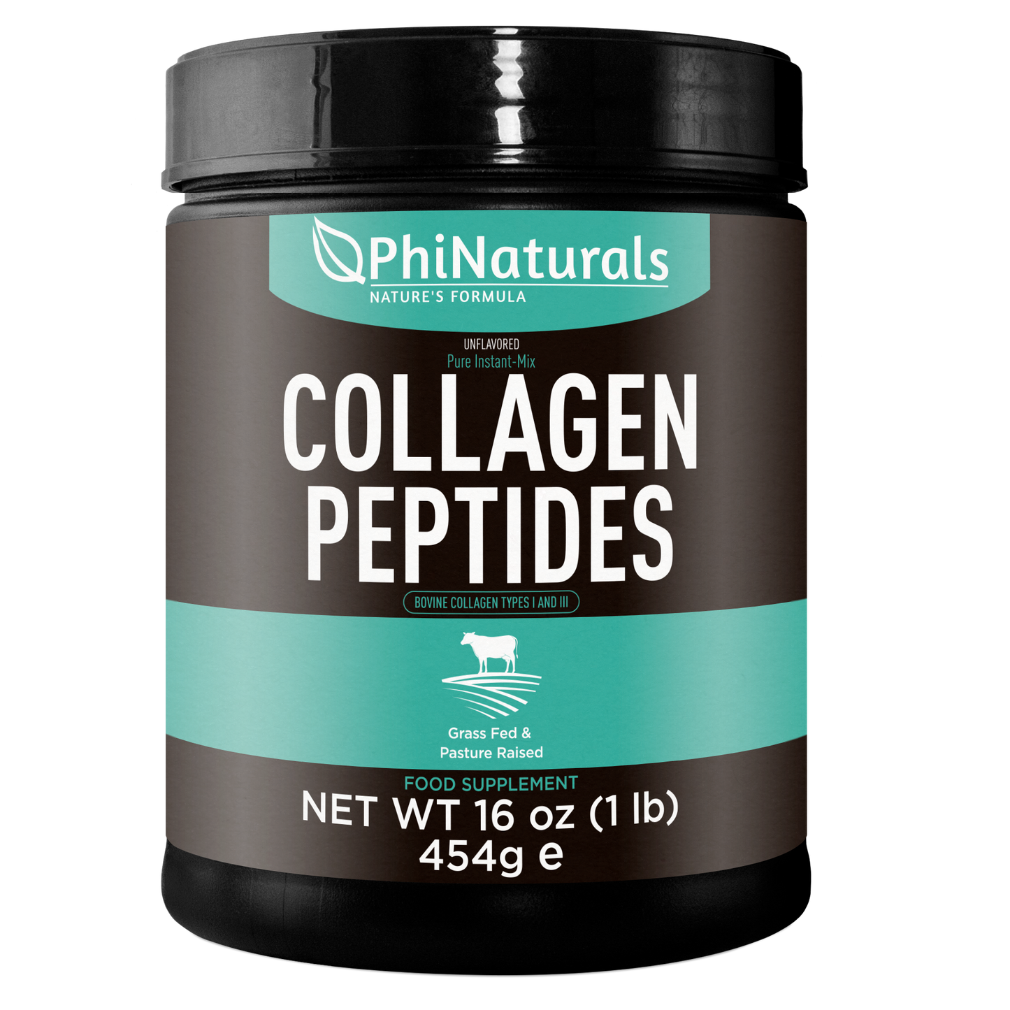 Hydrolysed Collagen Peptides 454 Grams Unflavored