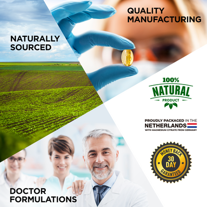 Magnesium Citrate 1200 mg (192 mg elemental) Supplement