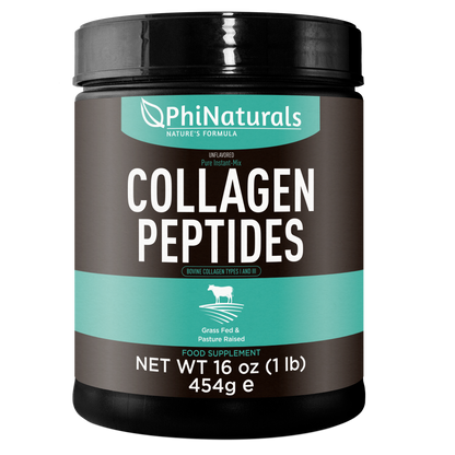 Hydrolysed Collagen Peptides 454 Grams Unflavored